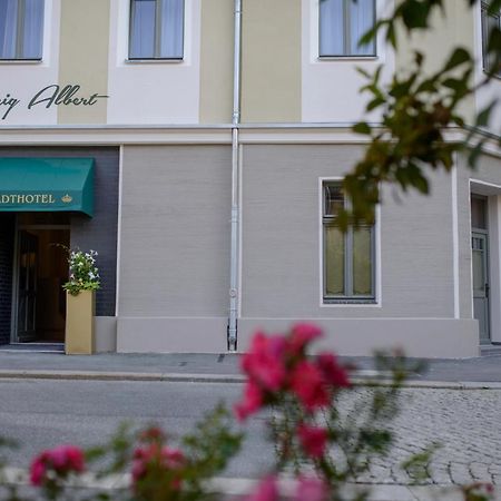 Stadthotel Koenig Albert Zittau Exteriör bild